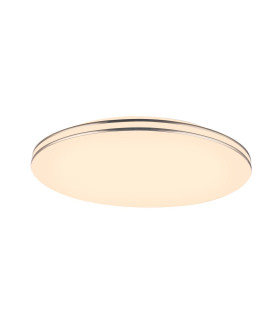 Pierre Integrated LED Semi Flush Ceiling Light White LED 3000K-1