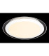 Nicole II Integrated LED Semi Flush Ceiling Light Chrome LED Dimmable 3000-6000K Remote Control-3