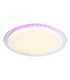 Nicole II Integrated LED Semi Flush Ceiling Light Chrome LED Dimmable 3000-6000K Remote Control-9