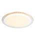 Nicole II Integrated LED Semi Flush Ceiling Light Chrome LED Dimmable 3000-6000K Remote Control-11