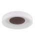 Goffi 35cm Integrated LED Semi Flush Ceiling Light White LED 3000K-2