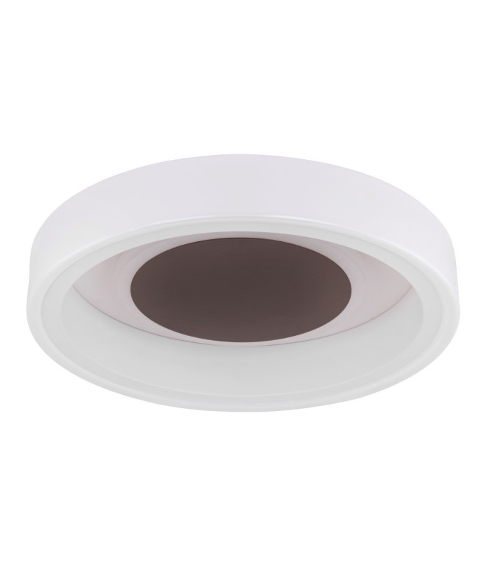 Goffi 35cm Integrated LED Semi Flush Ceiling Light White LED 3000K-2