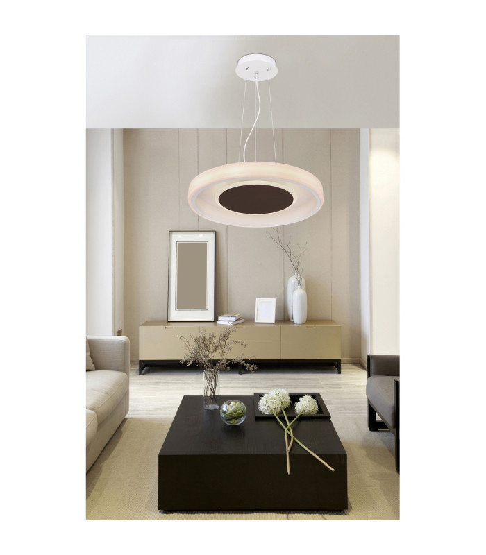 Goffi Pendant Ceiling Light White LED Dimmable 3000-6000K Remote Control-7