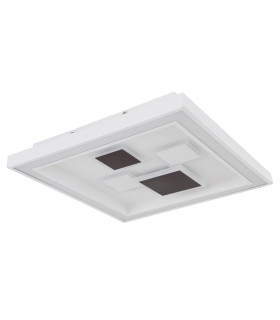 Nolo Integrated LED Semi Flush Ceiling Light White LED Dimmable 3000-6000K Remote Control Timer Tuya Smart-2
