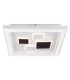 Nolo Integrated LED Semi Flush Ceiling Light White LED Dimmable 3000-6000K Remote Control-3