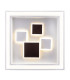 Nolo Integrated LED Semi Flush Ceiling Light White LED Dimmable 3000-6000K Remote Control-4