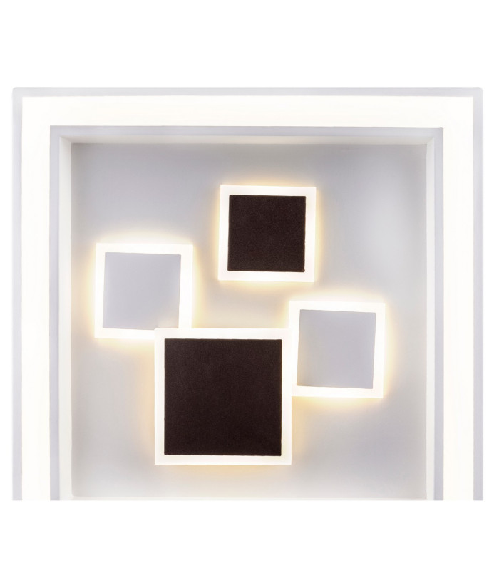 Nolo Integrated LED Semi Flush Ceiling Light White LED Dimmable 3000-6000K Remote Control-5