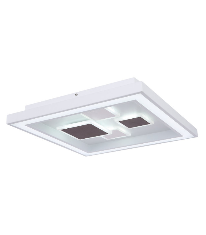 Nolo Integrated LED Semi Flush Ceiling Light White LED Dimmable 3000-6000K Remote Control-7