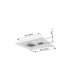 Nolo Integrated LED Semi Flush Ceiling Light White LED Dimmable 3000-6000K Remote Control-11