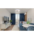 Kolli Integrated LED Semi Flush Ceiling Light White LED Dimmable 3000-6000K Remote Control-7