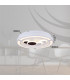 Kolli Integrated LED Semi Flush Ceiling Light White LED Dimmable 3000-6000K Remote Control-9