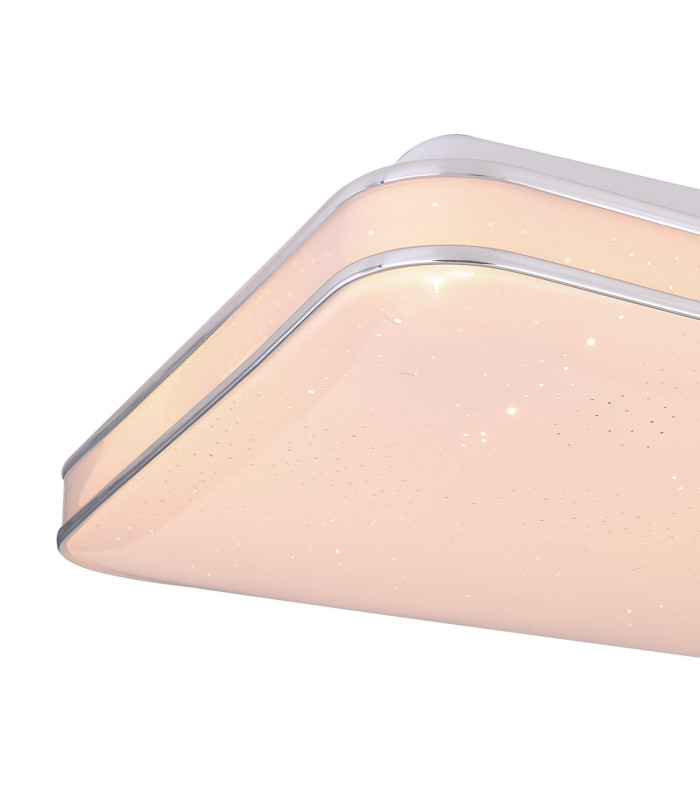 Lassy Flush Ceiling Light White LED 3000K-5