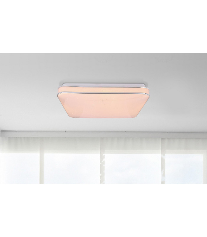 Lassy Flush Ceiling Light White LED 3000K-6