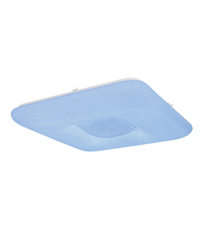 Trystan Flush Ceiling Light White 1x RGBW LED Dimmable 3000-6400K Remote Control Tuya Smart-4