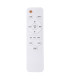 Klemens Patterned Glass Flush Ceiling Light White 1x RGB LED Dimmable 3000-6000K Remote Control-10