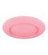 Rava Patterned Glass Flush Ceiling Light White LED Dimmable 3000-6500K Remote Control-7