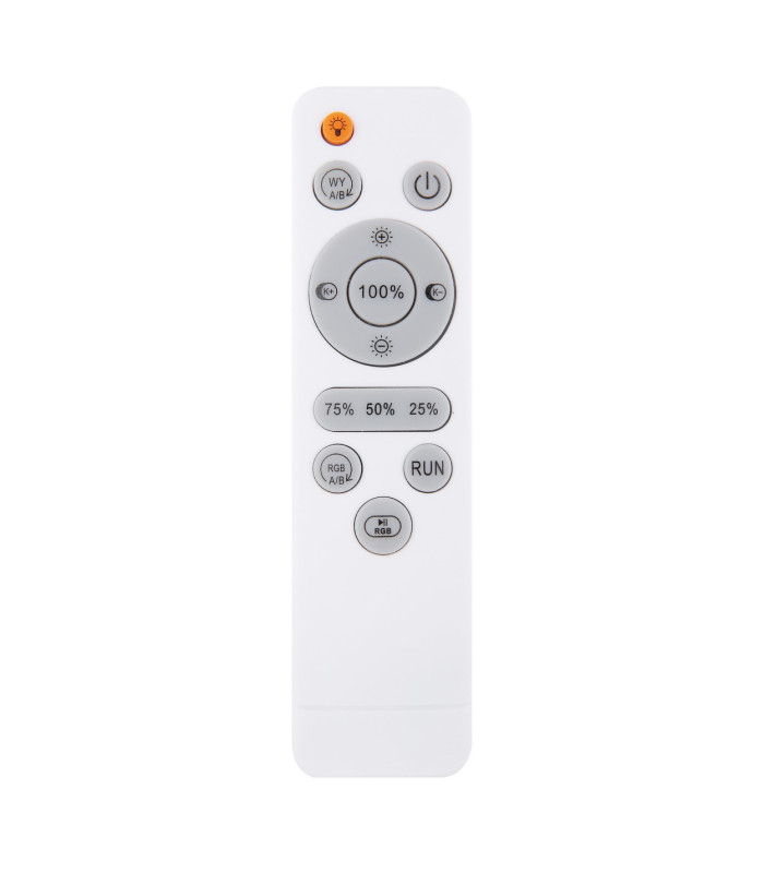 Rava Patterned Glass Flush Ceiling Light White LED Dimmable 3000-6500K Remote Control-15