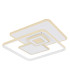 Roderick 50x50cm Integrated LED Semi Flush Ceiling Light White LED Dimmable 3000-6000K Remote Control-1
