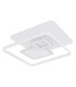 Roderick 50x50cm Integrated LED Semi Flush Ceiling Light White LED Dimmable 3000-6000K Remote Control-2