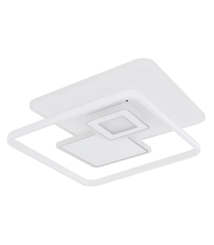 Roderick 50x50cm Integrated LED Semi Flush Ceiling Light White LED Dimmable 3000-6000K Remote Control-2