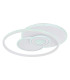 Roderick 55x46cm Integrated LED Semi Flush Ceiling Light White Matt 4x LED Dimmable 2700-6000K Remote Control-7