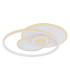 Roderick 55x46cm Integrated LED Semi Flush Ceiling Light White 4x LED Dimmable 3000-6000K Remote Control-1
