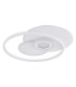 Roderick 55x46cm Integrated LED Semi Flush Ceiling Light White 4x LED Dimmable 3000-6000K Remote Control-2