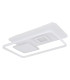 Roderick 44x65cm Integrated LED Semi Flush Ceiling Light White LED Dimmable 3000-6000K Remote Control-2