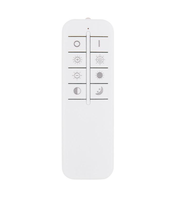 Roderick 44x65cm Integrated LED Semi Flush Ceiling Light White LED Dimmable 3000-6000K Remote Control-8