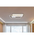 Roderick 44x65cm Integrated LED Semi Flush Ceiling Light White LED Dimmable 3000-6000K Remote Control-9