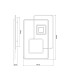 Roderick 44x65cm Integrated LED Semi Flush Ceiling Light White LED Dimmable 3000-6000K Remote Control-10