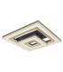 Jack Integrated LED Semi Flush Ceiling Light White LED Dimmable 2700-6000K Remote Control-1
