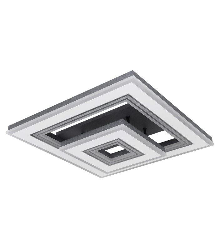 Jack Integrated LED Semi Flush Ceiling Light White LED Dimmable 2700-6000K Remote Control-2