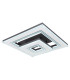 Jack Integrated LED Semi Flush Ceiling Light White LED Dimmable 2700-6000K Remote Control-7