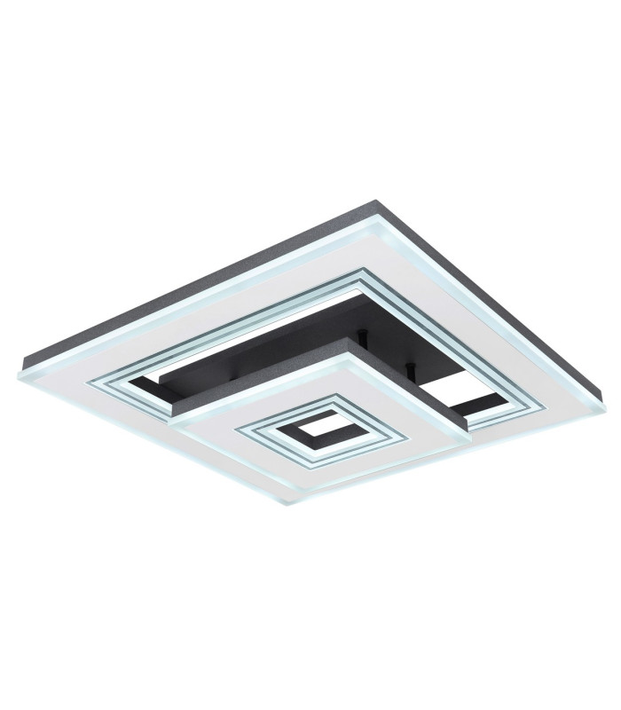 Jack Integrated LED Semi Flush Ceiling Light White LED Dimmable 2700-6000K Remote Control-7