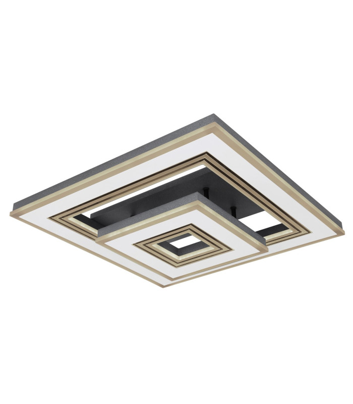 Jack Integrated LED Semi Flush Ceiling Light White LED Dimmable 2700-6000K Remote Control-10