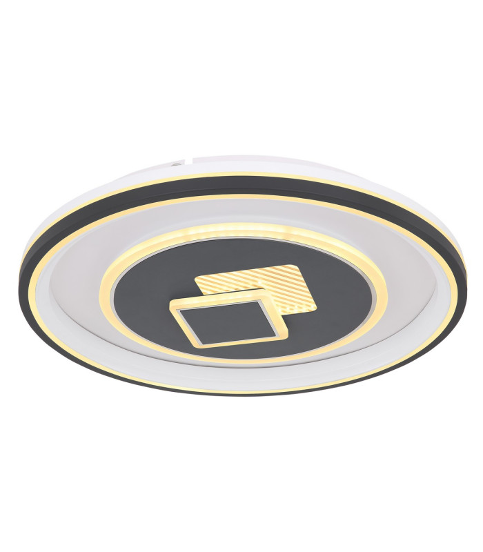 Sundi Integrated LED Semi Flush Ceiling Light White LED Dimmable 2700-6000K Remote Control-5