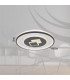 Sundi Integrated LED Semi Flush Ceiling Light White LED Dimmable 2700-6000K Remote Control-11
