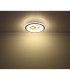 Valeria Round Integrated LED Semi Flush Ceiling Light White 2x LED Dimmable 2700-6500K Remote Control-7