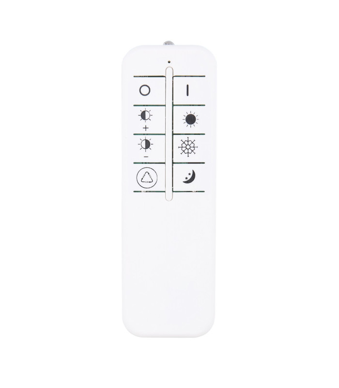 Valeria Square Integrated LED Semi Flush Ceiling Light White 2x LED Dimmable 2700-6500K Remote Control-11
