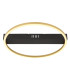 Luffy Integrated LED Semi Flush Ceiling Light Black LED 3000K-3