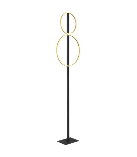 Luffy LED Integrated Floor Lamp Matt Black LED 3000K-1