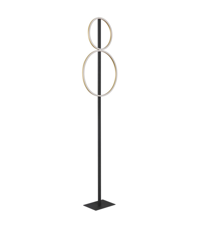 Luffy LED Integrated Floor Lamp Matt Black LED 3000K-2