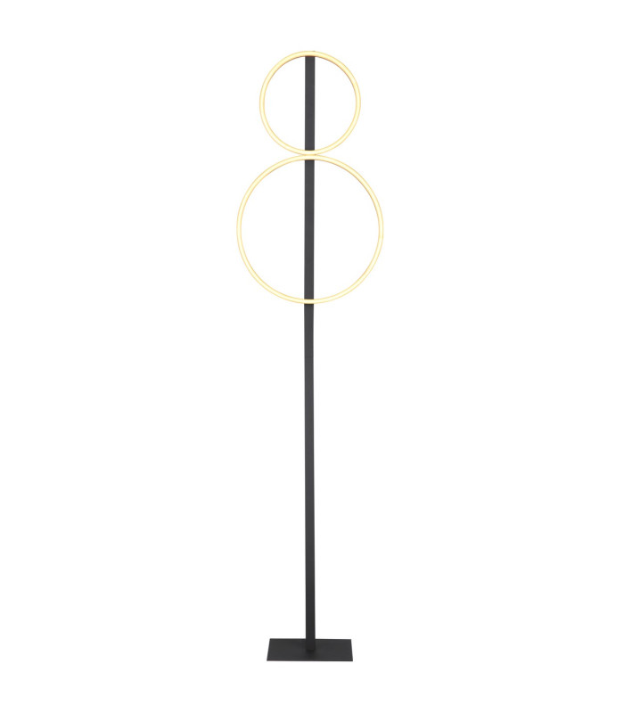 Luffy LED Integrated Floor Lamp Matt Black LED 3000K-3