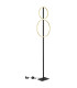 Luffy LED Integrated Floor Lamp Matt Black LED 3000K-5