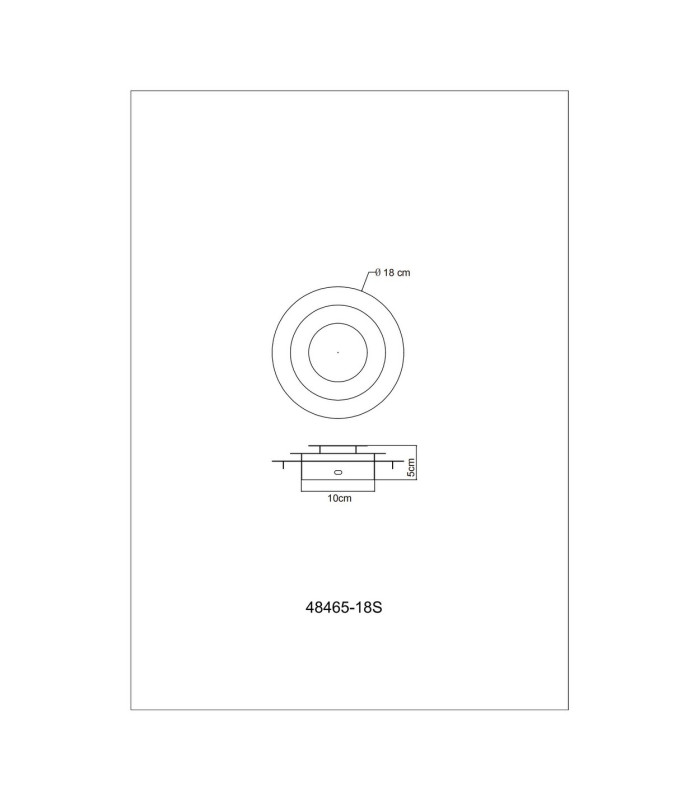Heda 18cm Integrated LED Semi Flush Ceiling Light Silver Colored LED 3000K-5