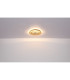 Heda 18cm Integrated LED Semi Flush Ceiling Light Gold Colors LED 3000K-6