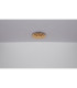 Heda 18cm Integrated LED Semi Flush Ceiling Light Gold Colors LED 3000K-7