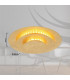 Heda 18cm Integrated LED Semi Flush Ceiling Light Gold Colors LED 3000K-10