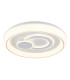 Ruiz Integrated LED Semi Flush Ceiling Light White Matt 2x LED 2700-6000K-1
